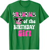 Grandma Of The Birthday Girl Farm Cow Shirts Grandma Of The Birthday Girl Farm Cow 1St Birthday Girl T-Shirt - Kelly Green