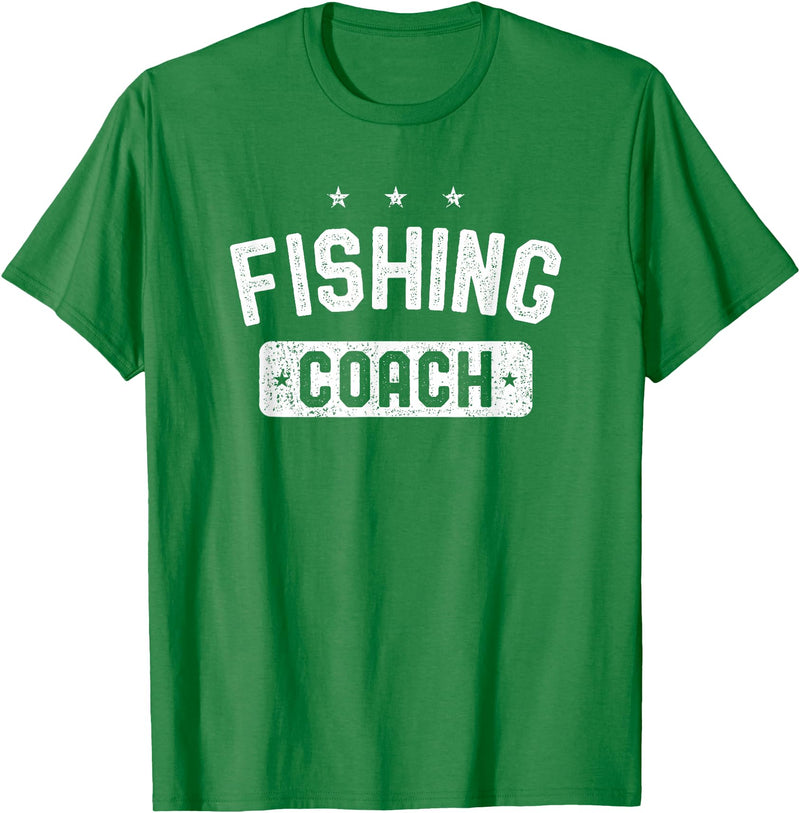 Fishing Coach Clothing Fishing Coach Vintage Fishing T-Shirt - Kelly Green