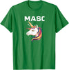 Mens Bear Gay Masc Man LGBTQ Bear Cub Masculine Mens Gay Unicorn Gay Masc Man Bear Cub Masculine Gay Pride T-Shirt - Kelly Green
