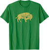 I Love Wild Buffaloes Gift Company I Love Buffaloes Golden Buffalo Bison Lover Gift Ideas T-Shirt - Kelly Green