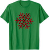 Christmas Snowflake buffalo plaid Holiday gifts Christmas snowflake buffalo plaid Holiday gift fun Winter T-Shirt - Kelly