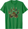 Camo Lover Camo Bear Claw Camouflage for Men Women T-Shirt - Kelly Green