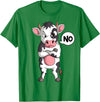 Funny Cow Lover & Owner Gift Ideas Cow Farmer Kids Boys Girls Womens T-Shirt - Kelly Green