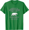 Port Stevens P.S.75 Design Greenland Polar Bear T-Shirt - Kelly Green