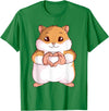 Hamster Lovers Girls Ladies T-Shirt - Kelly Green