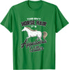 Cute Appaloosa Horse Designs Co Appaloosa Horse Hair Gift Horse Riding T-Shirt - Kelly Green