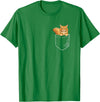 Cute Maine Coon Cat Mom Gifts T Shirts & Hoodies Funny Mens Womens Pocket Orange Maine Coon Cat Lover Owner T-Shirt - Kelly