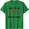 Wheek Guinea Pig Gift Apparel My Guinea Pig Pettiing Shirt Funny Pet Gift Shirt T-Shirt - Kelly Green