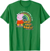 Peppa Pig If You Jump In Muddy Puddles Wear Your Boots! T-Shirt - Kelly Green