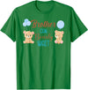 Family Baby Shower Gifts Brother Can Bearly Wait Bear Gender Neutral Boy Baby Shower T-Shirt - Kelly Green