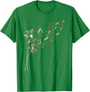 Funny Horse Shirts Dandelion Horses - Horse Lovers Rider T-Shirt - Kelly Green