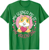 Cute Guinea Pig Lover HS0 Guinea Pig Valentines Day My Guinea Pig Is My Valentine T-Shirt - Kelly Green