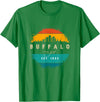 BASBO City of Buffalo New York T-Shirt - Kelly Green