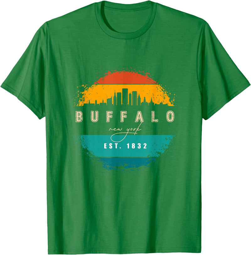 BASBO City of Buffalo New York T-Shirt - Kelly Green