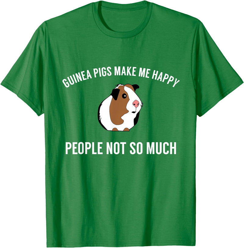 Guinea Pig Accessories & Gifts Funny Guinea Pig Tshirt Gift | Guinea Pig Tee T-Shirt - Kelly Green