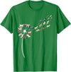 Womens Cow Design Dandelion Cows Stuff for Cow Lover | Womens Cow T-Shirt - Kelly Green