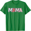 Retro Cherry Matching Family Tees Boho Cherry Mom Mama Halloween Costume T-Shirt - Kelly Green
