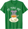My Puns Are Koala Tea Koala Lover Gift T-Shirt - Kelly Green