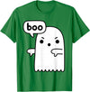 Ghost of disapproval Shirts Gifts Funny Thumbs Down Ghost Screaming Boo Disapproval T-Shirt - Kelly Green