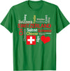 Simply Swiss Why I Love Switzerland T-Shirt - Kelly Green