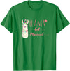 Llama Get Married Funny Bachelorette Party Novelty Llama Get Married Shirt Funny Bride Bachelorette Party T-Shirt - Kelly Green
