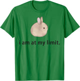 I Am at My Limit Rabbit T-Shirt in Kelly Green