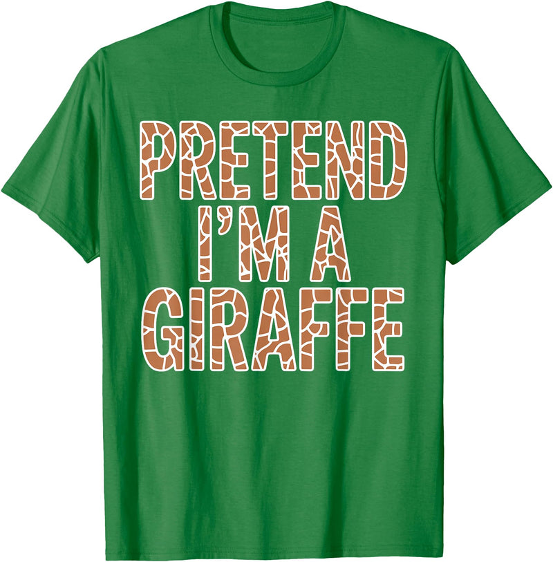 Giraffe Gift For Giraffe Lover Accessories & Stuff Cool Giraffe Art for Men Women Kids Toddler Giraffe Costume T-Shirt - Kelly Green