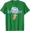 Beary 1st Birthday Boy Teddy Bear Matching Apparel Brother Teddy Bear 1st Birthday Boy Family Matching T-Shirt - Kelly Green