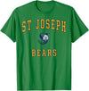 Official High School Fan Gear St. Joseph High School Bears T-Shirt - Kelly Green