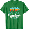Steamboat Springs Colorado Bear T-Shirt - Kelly Green