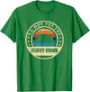 Retro Do Not Pet The Fluffy Cows Bison Clothing Bison Buffalo Vintage Style Do Not Pet The Fluffy Cows" T-Shirt - Kelly Green
