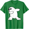 Arctic Polar Bear Tees And Gifts Ice Bear Dabbing Arctic Cute Dabbing Polar Bear T-Shirt - Kelly Green