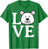 Polar Bear Design for Polar Bear Lovers LOVE Polar Bear Stuff Polar Bear Lover Stuff | Polar Bear T-Shirt - Kelly Green