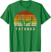 Retro Vintage American Buffalo Tatanka Animal Gift T Shirt T-Shirt - Kelly Green