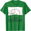 Sleeping & Napping Shirt Gifts For Nap Lovers Favorite Sleepshirt, Napping Polar Bear Pajama T-Shirt - Kelly Green