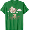 Cute Bearly Wait Baby Shower Bear Matching Family Granny We Can Bearly Wait Baby Shower Bear Family Matching T-Shirt - Kelly Green