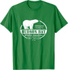 Port Stevens P.S.75 Design Hudson Bay Polar Bear Ontario Canada T-Shirt - Kelly Green