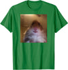 Hamster stares into the front camera I Internet Hamster Meme T-Shirt - Kelly Green