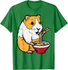 Guinea Pig Shirts For Men Women Kids Gift Guinea Pig Ramen Kawaii Cavy Anime Japanese Men Kids Women T-Shirt - Kelly Green