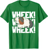 Guinea Pig Gifts & Merchandise Guinea Pig Girl Wheek! Wheek! Guinea Pigs T-Shirt - Kelly Green
