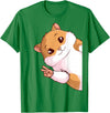 Hamster Children Girls Boys T-Shirt - Kelly Green