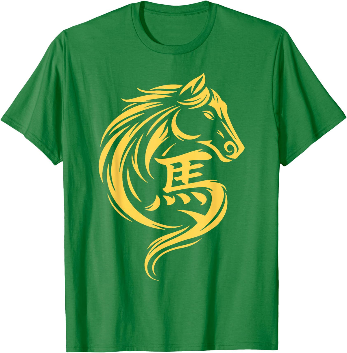 2026 Year of The Horse Chinese New Year Men Woman Year of The Horse Chinese New Year 2026 Lunar New Year 2026 T-Shirt - Kelly Green