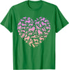 Girls Lion Design Silhouette Lions Design for Lion Lover | Girls Lion T-Shirt - Kelly Green