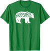 Esskay Designs Berkshires Massachusetts Tees Berkshires Bear T-Shirt - Kelly Green