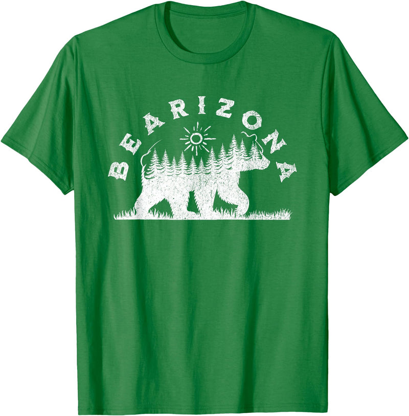 Bearizona Wildlife Park Williams Arizona Bear Arizona Bear Bearizona AZ T-Shirt - Kelly Green