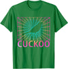 Vintage Style Cuckoo Tees Cuckoo Bird Gift T-Shirt - Kelly Green