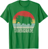 Catch Some Rays Vintage Retro Tardigrade Microbiology Water Bear T-Shirt - Kelly Green