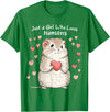 Cute Hamster Lovers Gift This Girl Loves Her Hamster T-Shirt - Kelly Green