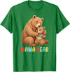 Autism Awareness Month For Autism Warrior Mother Mama Bear Proud Autism Mom Autism Awareness for Mom T-Shirt - Kelly Green