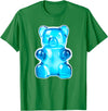 Urban Empyre Blue Gummy Bear Candy T-Shirt - Kelly Green